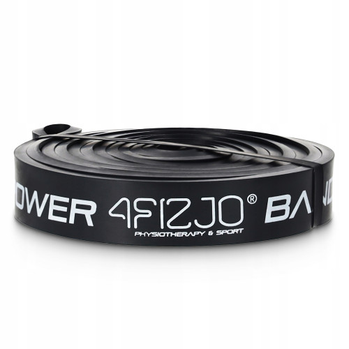 Резинка для фітнеса  4FIZJO Power Band 22 мм 12-17 кг Black - фото №9